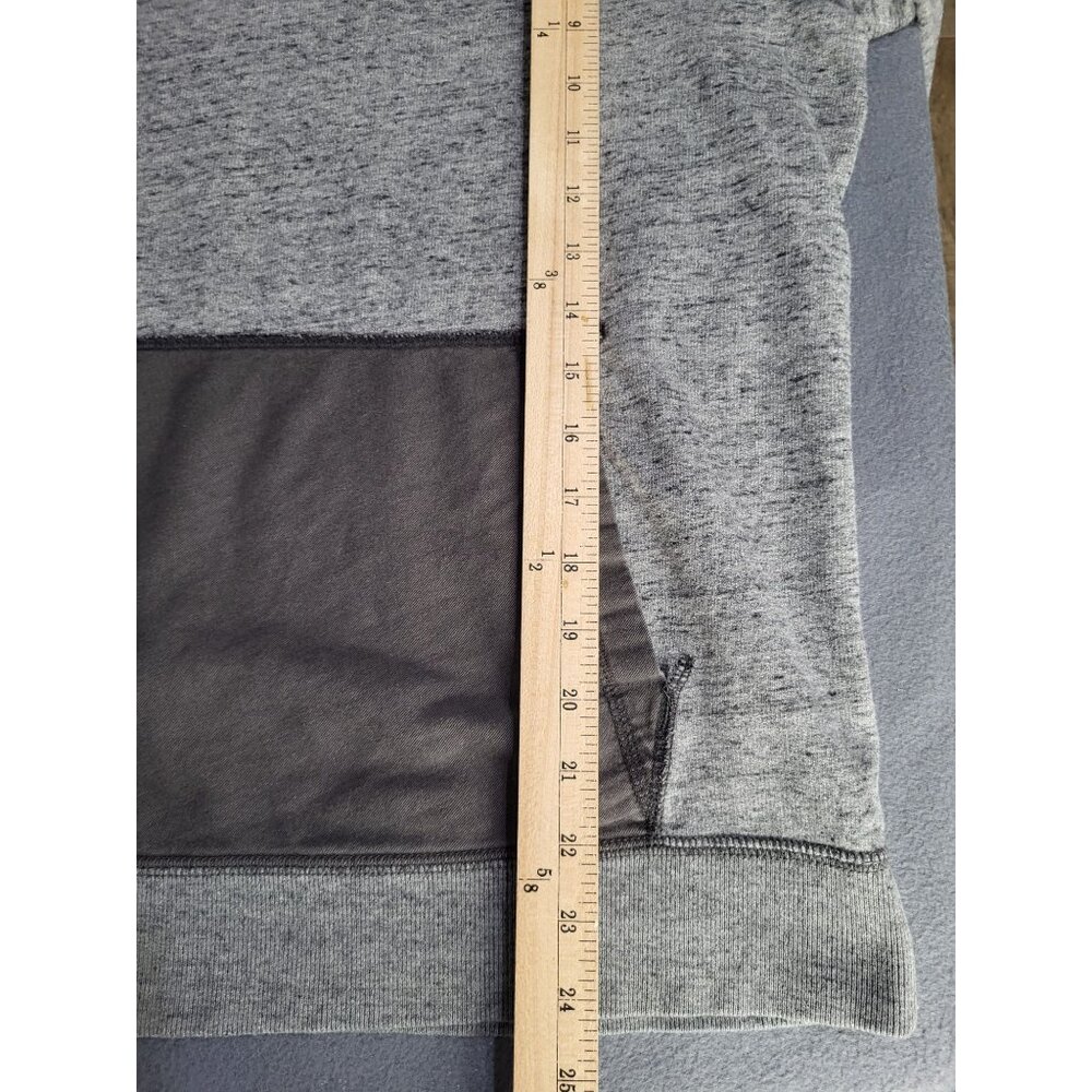 Abercrombie & Fitch y2k Young Men's SZ Small Gray Hoodie Pullover Shirt w/Pocket - Picture 9 of 14